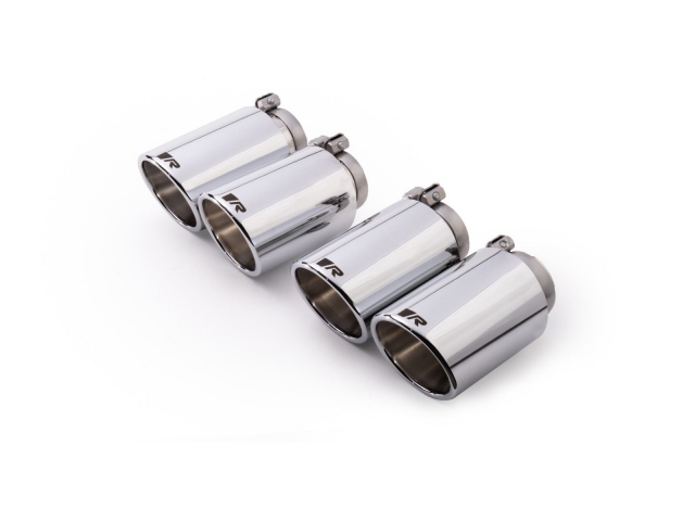REMUS Exhaust Tips, Chrome - Click Image to Close